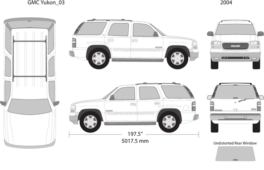2004 GMC Yukon vector wrap template V03, Design-Ready PDF - GravBase