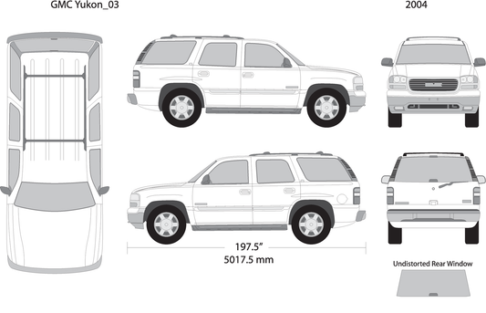 2004 Gmc Yukon V03 Vehicle Wrap Template