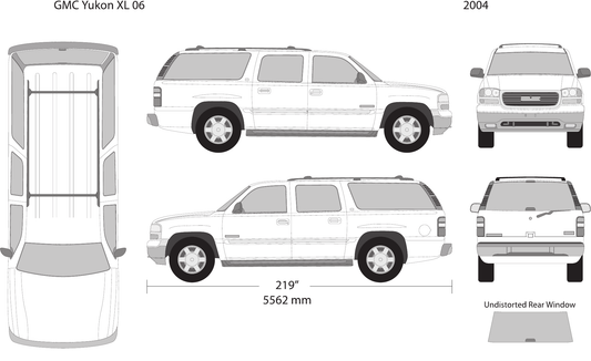 2004 GMC Yukon vector wrap template V06, Design-Ready PDF - GravBase
