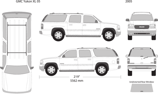 2005 GMC Yukon vector wrap template V05, Design-Ready PDF - GravBase