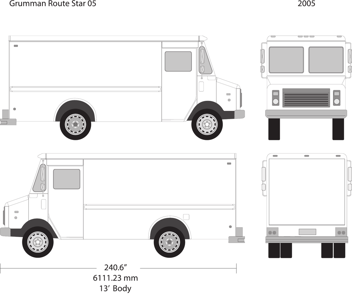 2005 Grumman vector wrap template V05, Design-Ready PDF - GravBase
