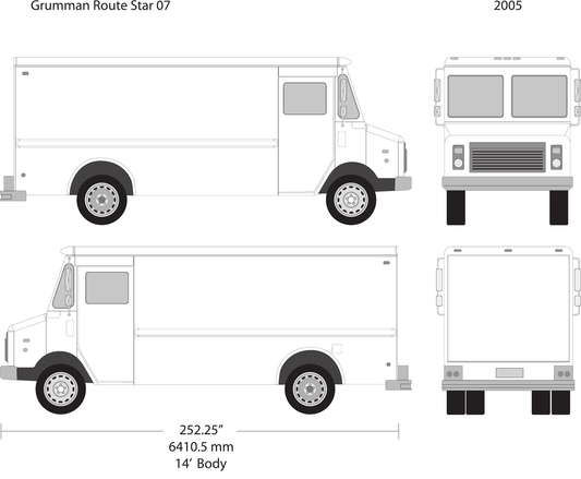 2005 Grumman vector wrap template V07, Design-Ready PDF - GravBase