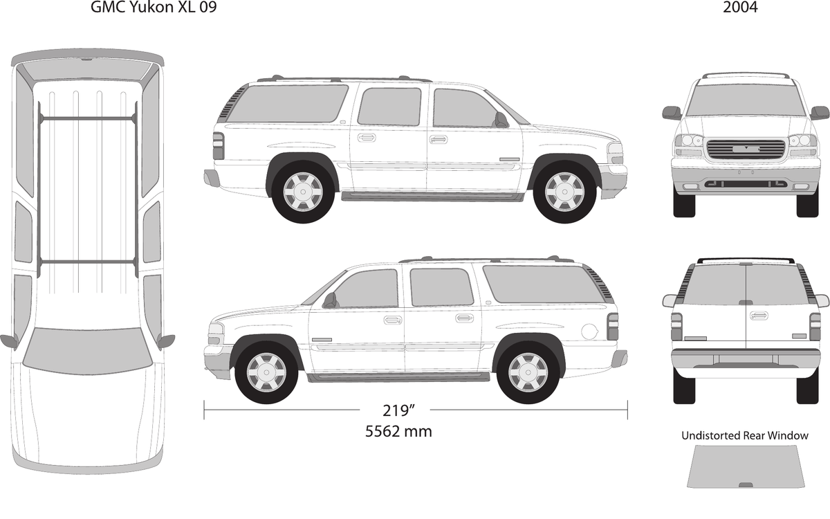 2004 GMC Yukon vector wrap template V09, Design-Ready PDF - GravBase