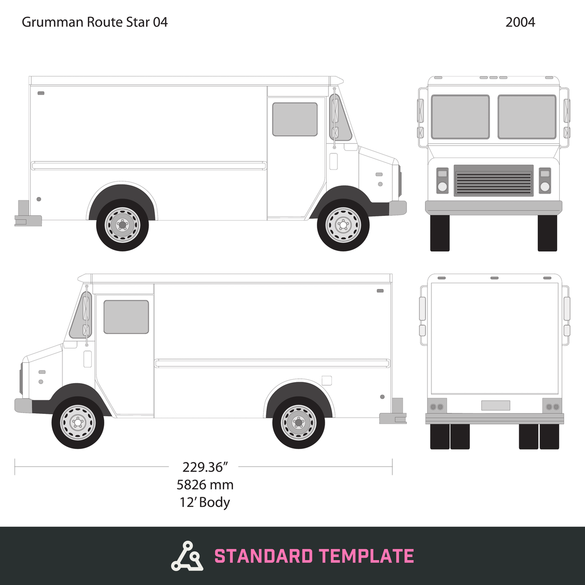 2004 Grumman vector wrap template V04, Design-Ready PDF - GravBase