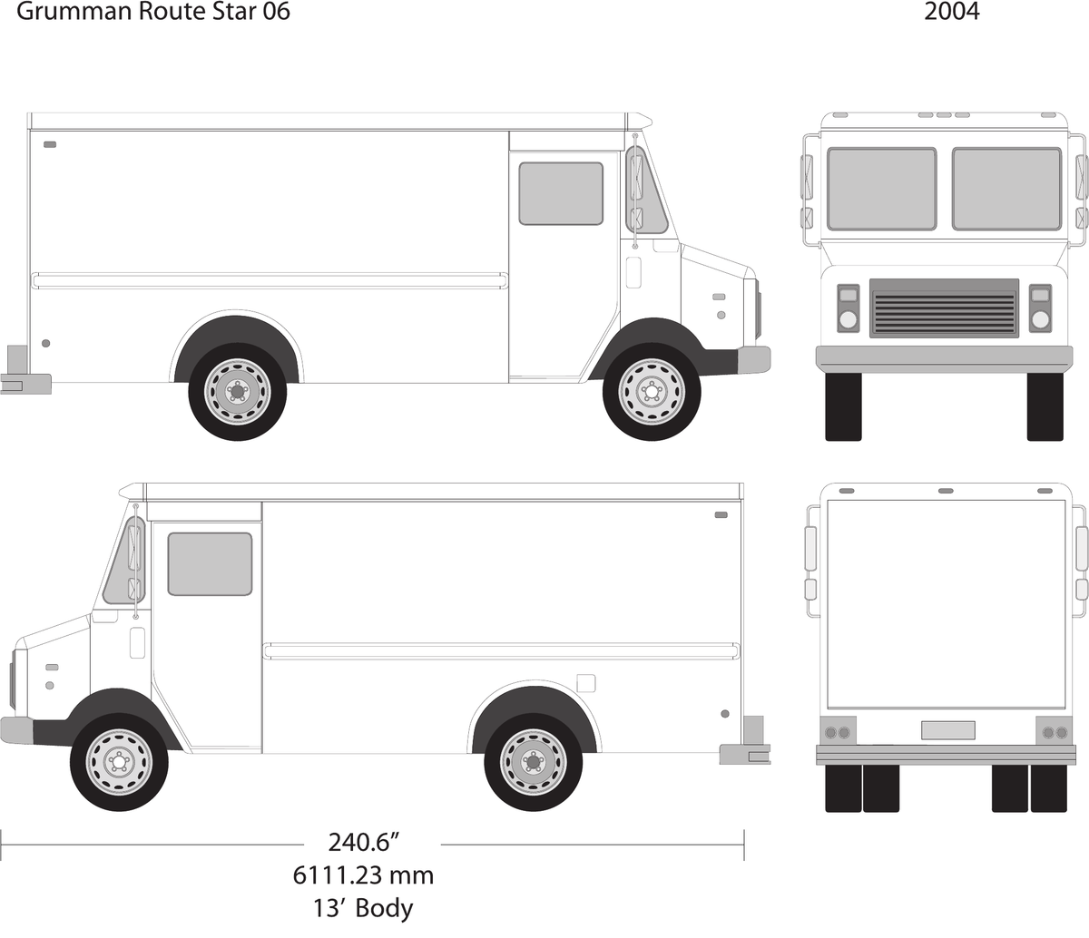 2004 Grumman Vector Wrap Template - GravBase