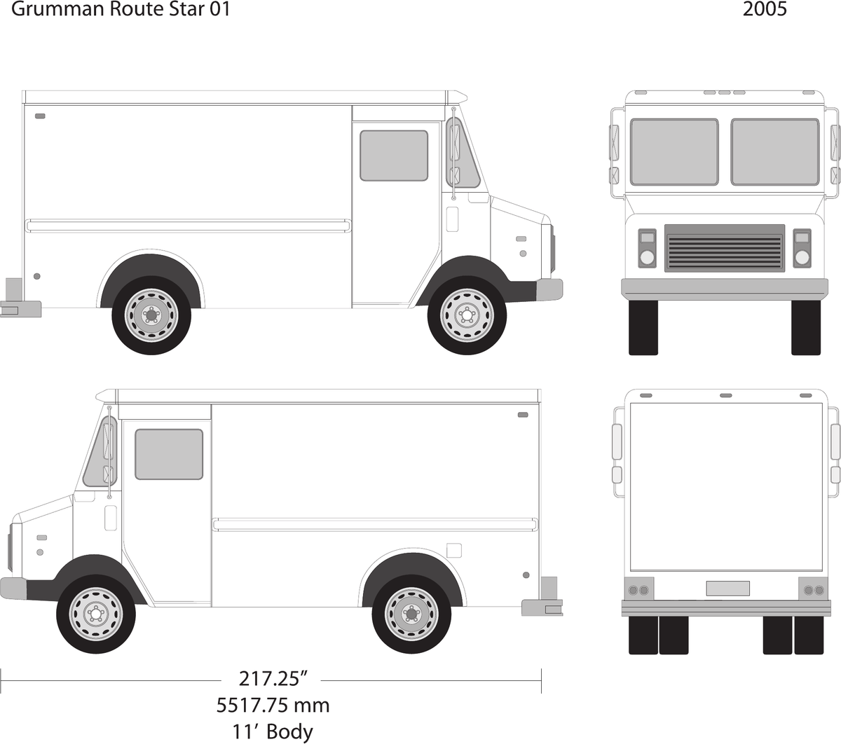 2005 Grumman vector wrap template V01, Design-Ready PDF - GravBase