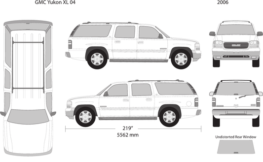 2006 GMC Yukon vector wrap template V04, Design-Ready PDF - GravBase