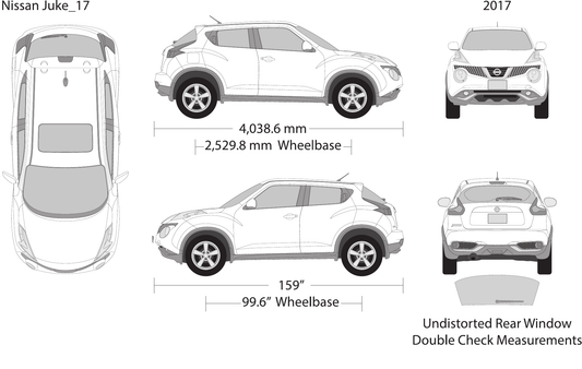 2017 Nissan Juke vector wrap template, Design-Ready PDF - GravBase