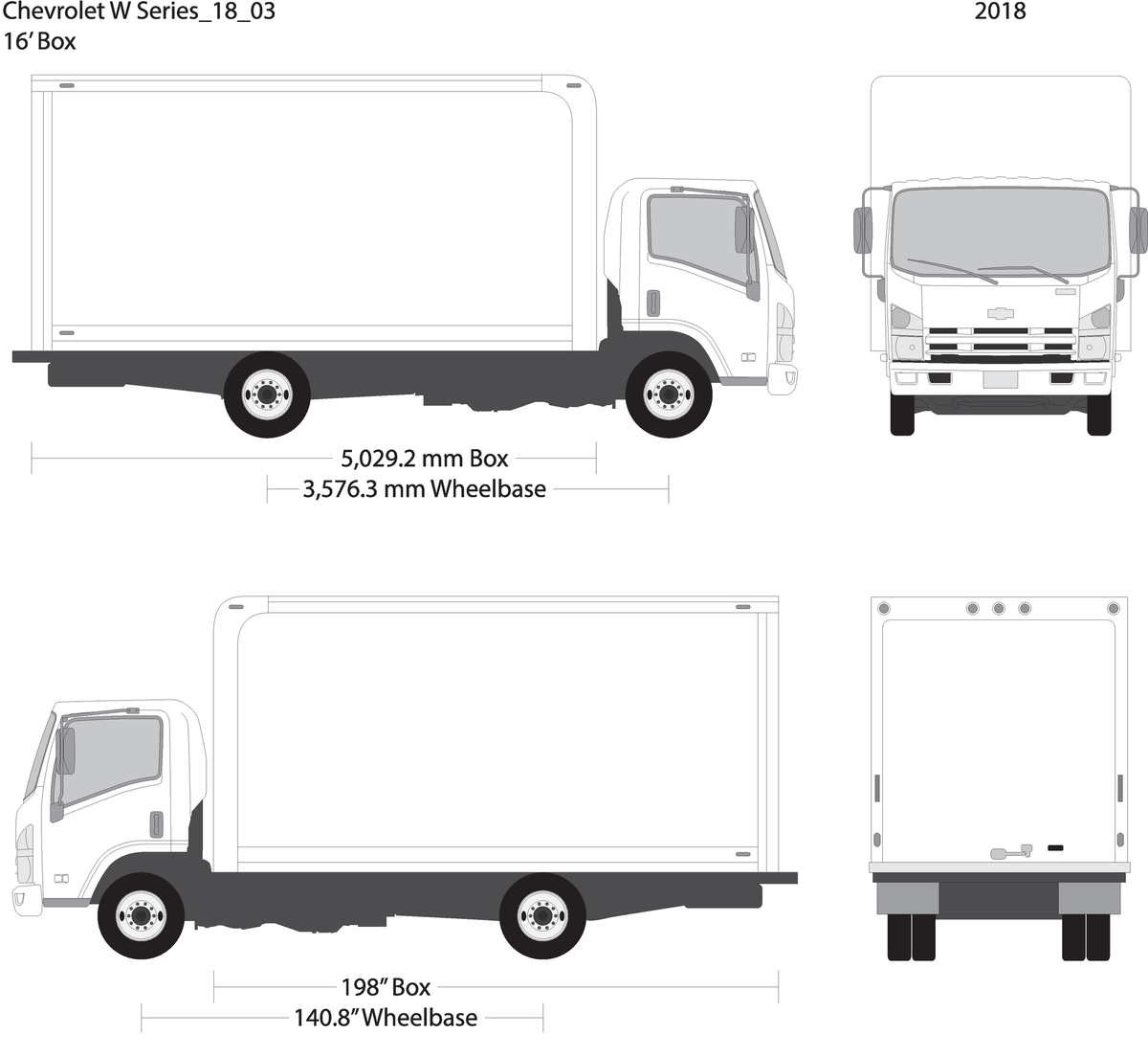 2018 Chevy W Series V03 Vehicle Wrap Template