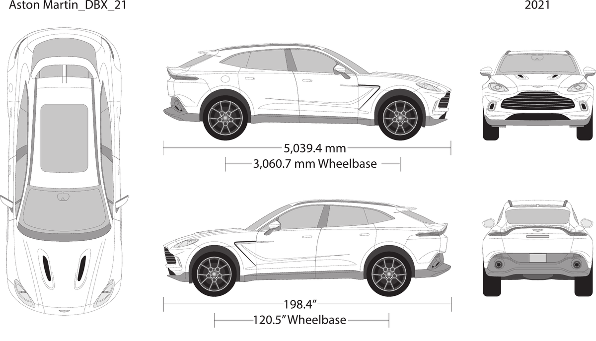 2021 Aston Martin DBX vector wrap template, Design-Ready PDF - GravBase