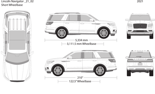 2021 Lincoln Navigator vector wrap template V02, Design-Ready PDF - GravBase