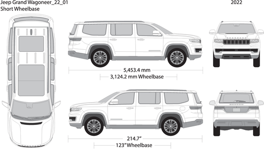 2022 Jeep Grand Wagoneer V02 Vehicle Wrap Template